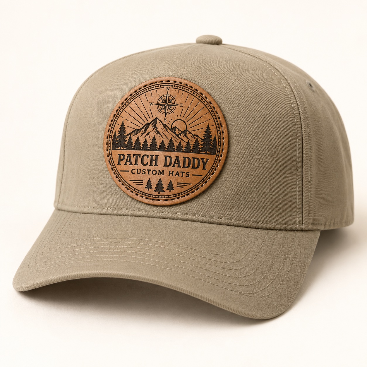 Engraved leather finished hat inspiration